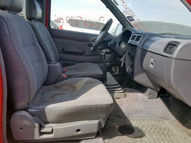 1N6SD16S2TC363248 - 1996 NISSAN TRUCK KING RED photo 5