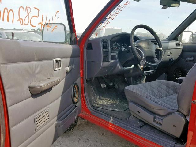 1N6SD16S2TC363248 - 1996 NISSAN TRUCK KING RED photo 9