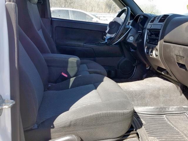1GCDSCFE7B8104750 - 2011 CHEVROLET COLORADO L WHITE photo 5