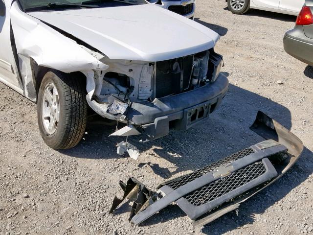 1GCDSCFE7B8104750 - 2011 CHEVROLET COLORADO L WHITE photo 9