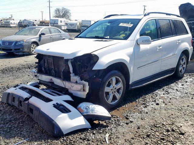 4JGBF71E57A136442 - 2007 MERCEDES-BENZ GL 450 4MA CREAM photo 2