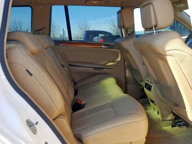 4JGBF71E57A136442 - 2007 MERCEDES-BENZ GL 450 4MA CREAM photo 6