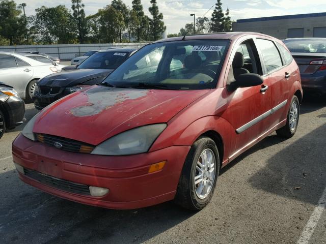 3FAFP37313R132962 - 2003 FORD FOCUS ZX5 BURGUNDY photo 2