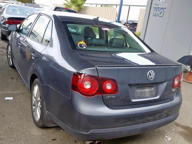 3VWRJ71K79M077212 - 2009 VOLKSWAGEN JETTA WOLF SILVER photo 3