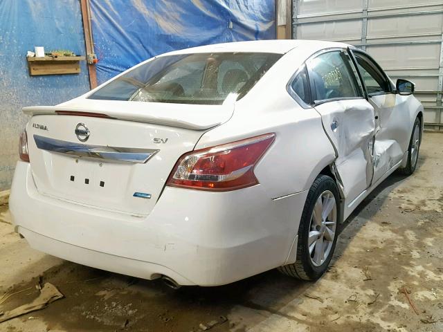 1N4AL3AP9DN474052 - 2013 NISSAN ALTIMA 2.5 WHITE photo 4