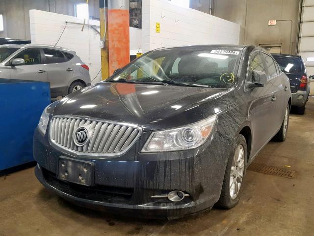 1G4GD5GR4CF348742 - 2012 BUICK LACROSSE P BLACK photo 2