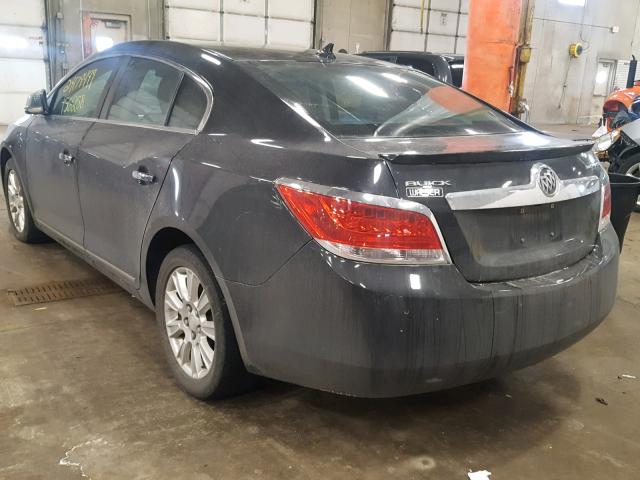 1G4GD5GR4CF348742 - 2012 BUICK LACROSSE P BLACK photo 3