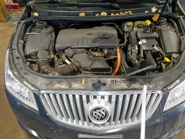 1G4GD5GR4CF348742 - 2012 BUICK LACROSSE P BLACK photo 7