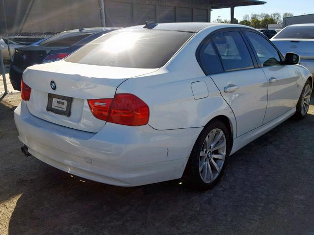 WBAPH5C53BF093668 - 2011 BMW 328 I SULE WHITE photo 4