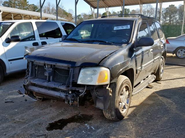 1GKDS13S342279229 - 2004 GMC ENVOY BLACK photo 2