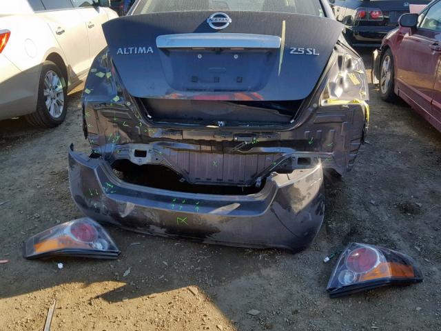 1N4AL2AP1CN466374 - 2012 NISSAN ALTIMA BAS GRAY photo 9