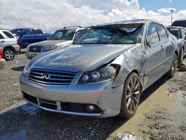 JNKAY01EX7M300833 - 2007 INFINITI M35 BASE SILVER photo 2