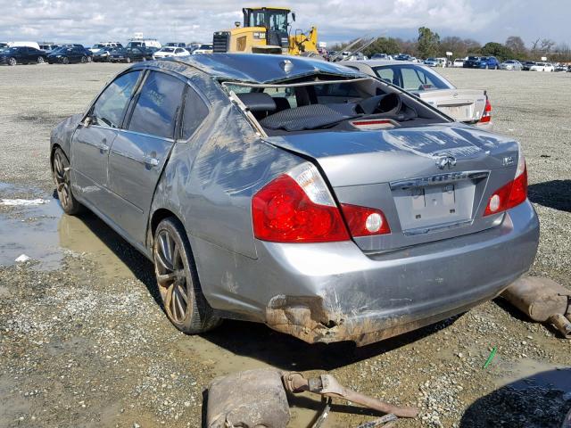 JNKAY01EX7M300833 - 2007 INFINITI M35 BASE SILVER photo 3