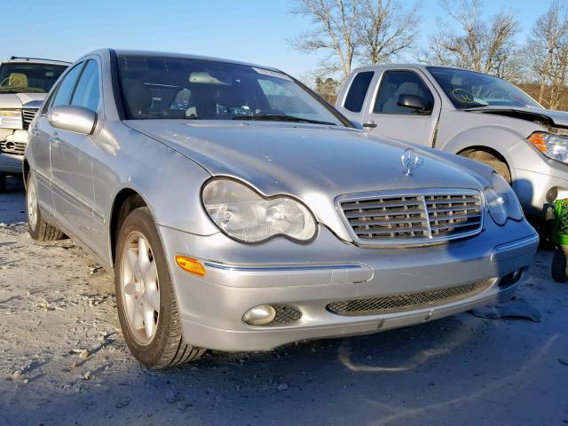 WDBRF61J21F113669 - 2001 MERCEDES-BENZ C 240 SILVER photo 1