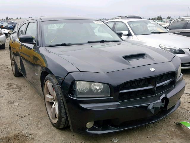 2B3KA73W17H730862 - 2007 DODGE CHARGER SR BLACK photo 1