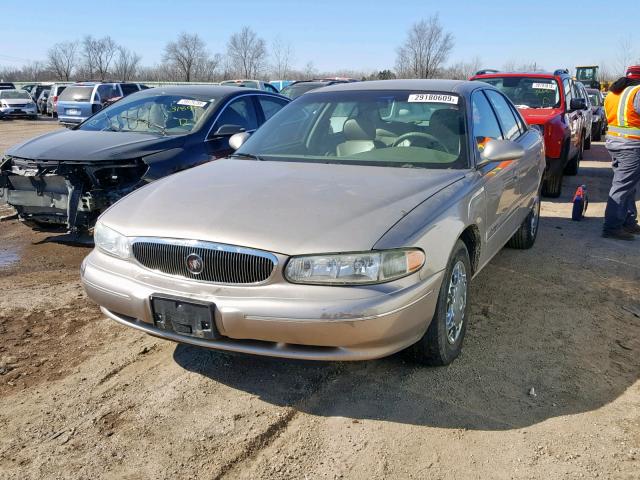 2G4WY55J2Y1335211 - 2000 BUICK CENTURY LI BEIGE photo 2