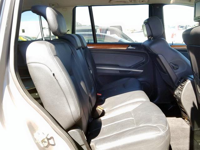 4JGBF71E37A185445 - 2007 MERCEDES-BENZ GL 450 4MA GRAY photo 6