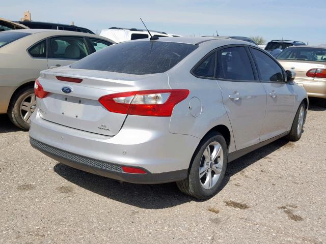 1FADP3F20EL185623 - 2014 FORD FOCUS SE SILVER photo 4