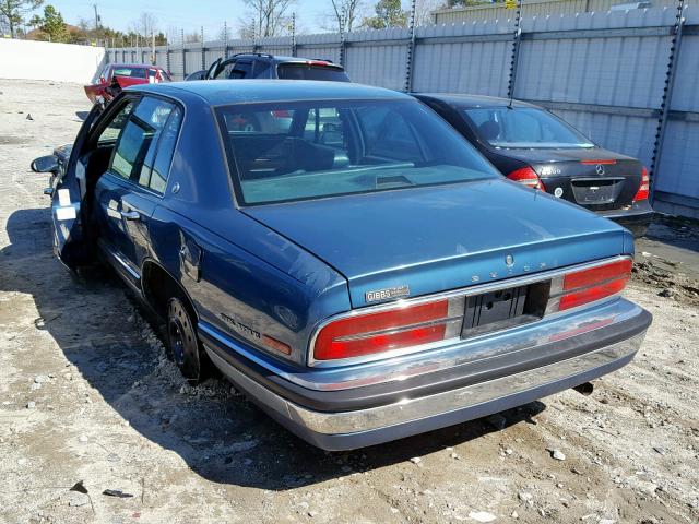 1G4CW53L1P1624842 - 1993 BUICK PARK AVENU BLUE photo 3