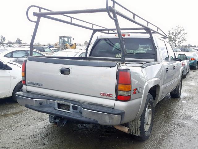 2GTEK13Z661288135 - 2006 GMC NEW SIERRA SILVER photo 4