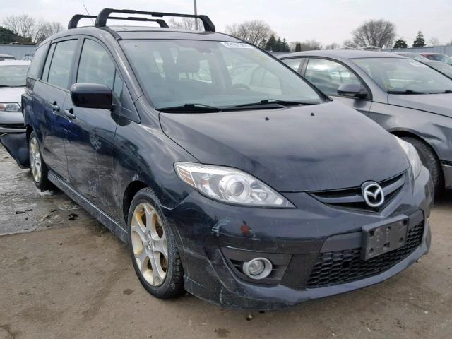 JM1CR2W33A0367105 - 2010 MAZDA 5 BLACK photo 1