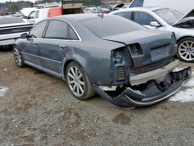 WAUMR44E66N012621 - 2006 AUDI A8 L W12 Q GRAY photo 3