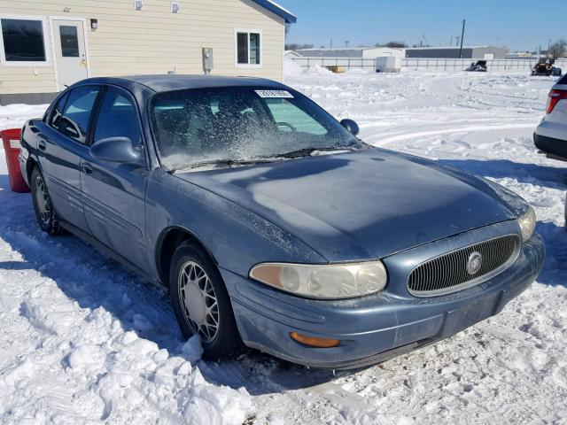 1G4HR54K21U185093 - 2001 BUICK LESABRE LI BLUE photo 1