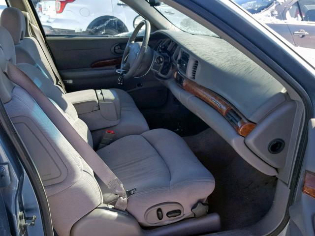 1G4HR54K21U185093 - 2001 BUICK LESABRE LI BLUE photo 5