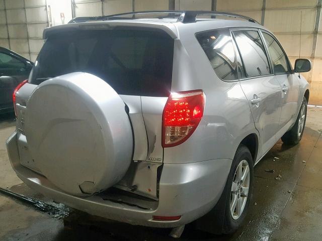 JTMBK31V575017503 - 2007 TOYOTA RAV4 LIMIT SILVER photo 4