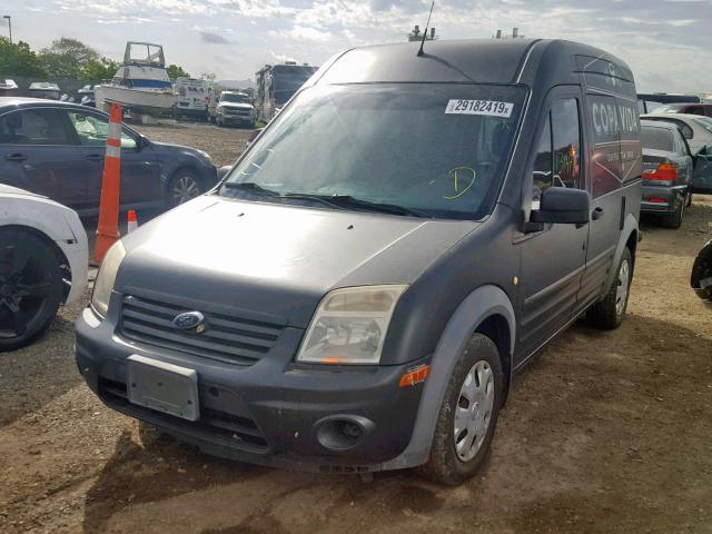 NM0KS9BN5AT023903 - 2010 FORD TRANSIT CO BLACK photo 2