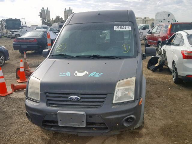 NM0KS9BN5AT023903 - 2010 FORD TRANSIT CO BLACK photo 9