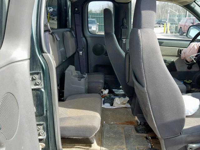 1GTDT196958217187 - 2005 GMC CANYON GREEN photo 6