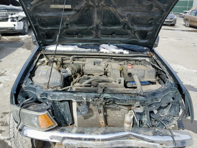 1GTDT196958217187 - 2005 GMC CANYON GREEN photo 7