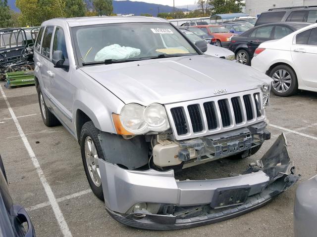 1J8GR48K28C175970 - 2008 JEEP GRAND CHER SILVER photo 1