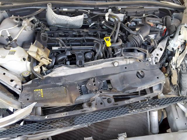 1FAHP34N78W143189 - 2008 FORD FOCUS S/SE SILVER photo 7