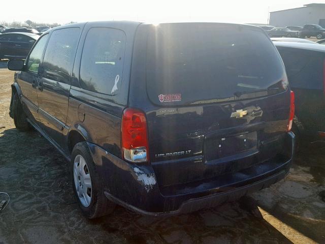 1GNDV23W17D142057 - 2007 CHEVROLET UPLANDER L 蓝色 照片 3