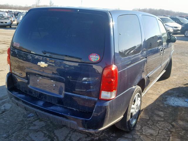 1GNDV23W17D142057 - 2007 CHEVROLET UPLANDER L 蓝色 照片 4