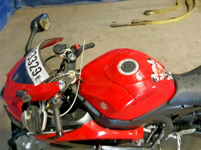 JS1GN7DA662115981 - 2006 SUZUKI GSX-R600 K RED photo 5