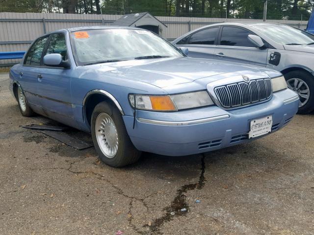 2MEFM75WXWX663623 - 1998 MERCURY GRAND MARQ BLUE photo 1