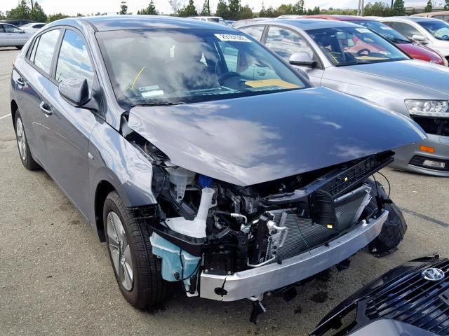 KMHC65LC9KU122846 - 2019 HYUNDAI IONIQ BLUE GRAY photo 1