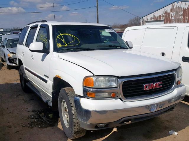 1GKEK13Z23J130865 - 2003 GMC YUKON WHITE photo 1