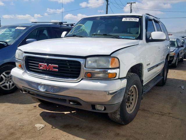 1GKEK13Z23J130865 - 2003 GMC YUKON WHITE photo 2