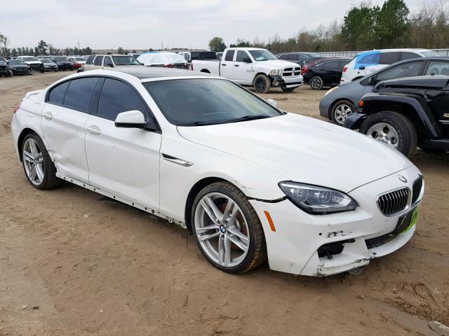 WBA6A0C52ED317399 - 2014 BMW 640 I WHITE photo 1