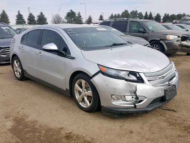 1G1RD6E40DU145007 - 2013 CHEVROLET VOLT SILVER photo 1