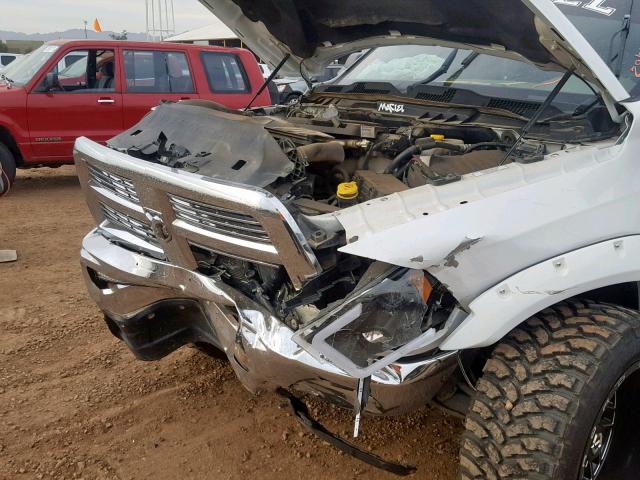 3D7TP2CL6BG586508 - 2011 DODGE RAM 2500 WHITE photo 9