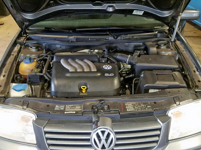 3VWRK69M03M024873 - 2003 VOLKSWAGEN JETTA GL GRAY photo 7