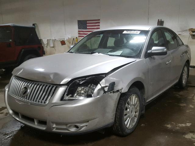 1MEHM40W08G621730 - 2008 MERCURY SABLE LUXU SILVER photo 2