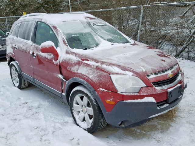 3GNAL2EK5CS649542 - 2012 CHEVROLET CAPTIVA SP RED photo 1