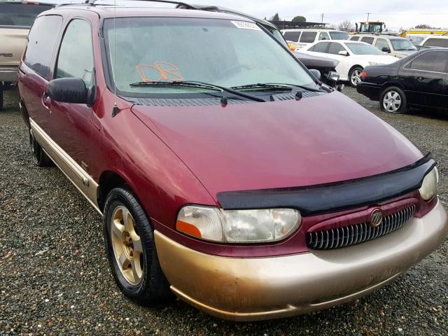 4M2XV11T7XDJ39781 - 1999 MERCURY VILLAGER MAROON photo 1