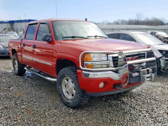 2GTEK13T061188897 - 2006 GMC NEW SIERRA RED photo 1